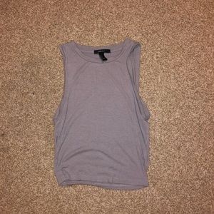 Grey small tank top